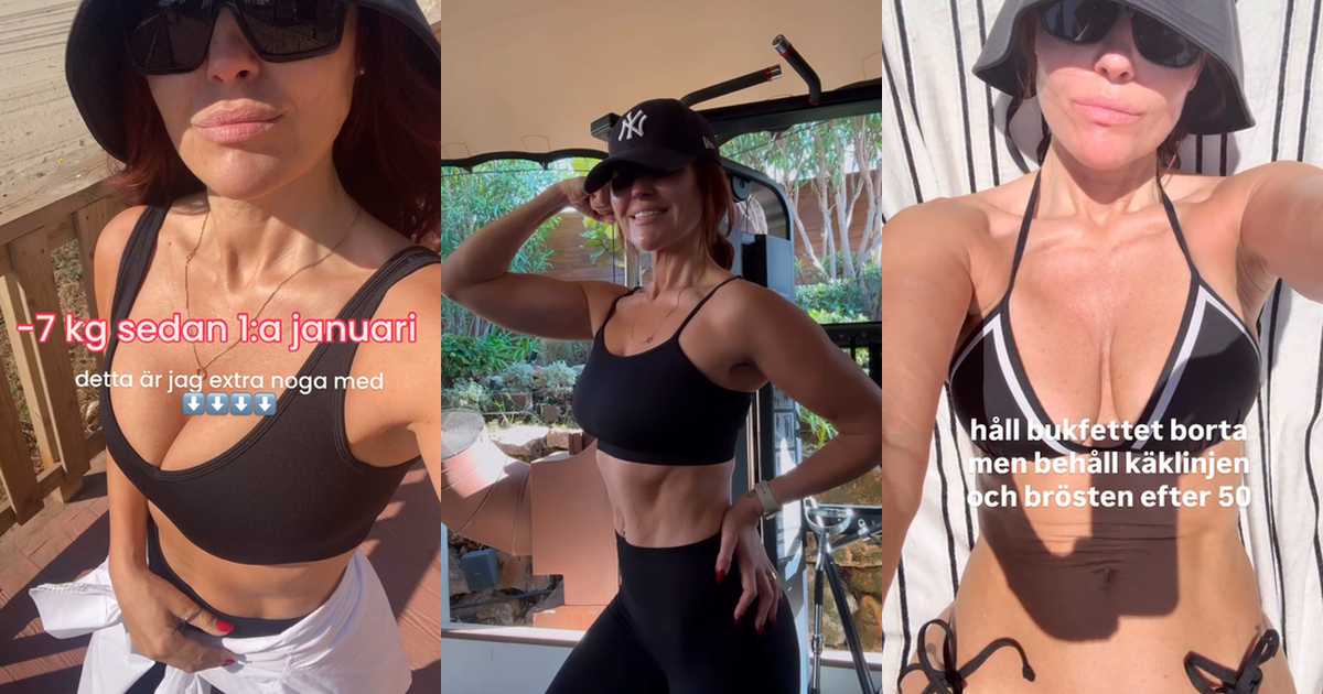 Olga Rönnberg Naken Fitnessmodell